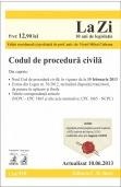 Codul de procedura civila. Actualizat la 10.06.2013. Cod 510