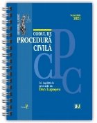 Codul de procedura civila, septembrie 2021, editie spiralata, tiparita pe hartie alba