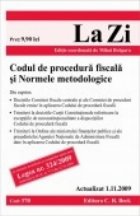 Codul procedura fiscala Normele metodologice