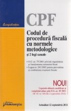 Codul de procedura fiscala cu normele metodologice si 2 legi uzuale -  Modificat prin O.G. nr. 29 din 31 augus