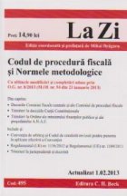 Codul procedura fiscala Normele metodologice