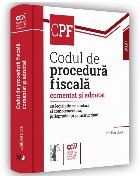 Codul procedura fiscala comentat adnotat