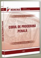 Codul procedura penala (actualizat noiembrie