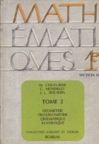 Collection Mathematiques Classe Tome Geometrie