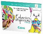 Coloram impreuna: Caini. Carte de colorat pentru copii si parinti, 3-99 ani