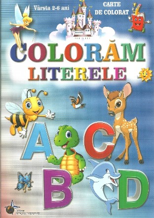 Coloram Literele, 2-6 ani