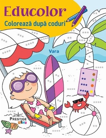 Coloreaza dupa coduri: Vara