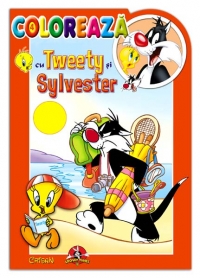 Coloreaza cu Tweety si Sylvester 4