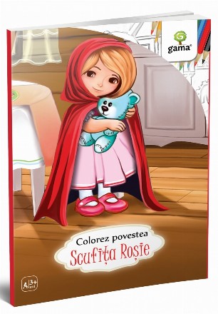 Colorez povestea: Scufita rosie