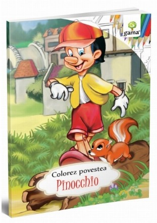 Colorez povesti alese - Pinocchio