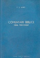 Comentarii Biblice (Noul Testament)