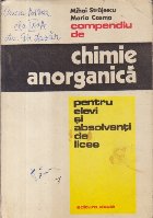 Compendiu chimie anorganica pentru elevi