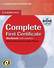 Complete First Certificate Workbook with Answers and Audio CD