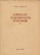 Compozitia decompozitia tesaturilor Volumul