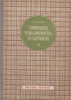 Compozitia si decompozitia tesaturilor, Volumul al II-lea