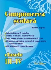 Compunere scolara pentru clasele III-IV