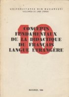 concepts didactique francais langue etrangere