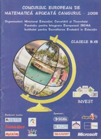 Concursul european de matematica aplicata Cangurul 2008, Clasele III-XI