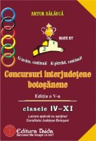 Concursuri Interjudetene Botosanene pentru clasele