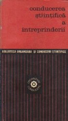 Conducerea stiintifica intreprinderii