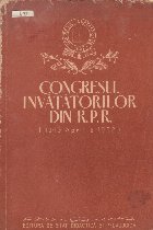 Congresul invatatorilor din R.P.R. (10-13 Aprilie 1952)