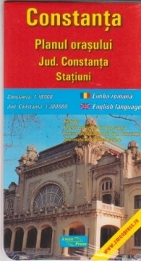 Constanta - planul orasului. Judetul Constanta. Statiuni