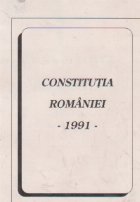 Constitutia Romaniei 1991