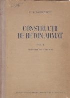 Constructii beton armat Volumele (traducere