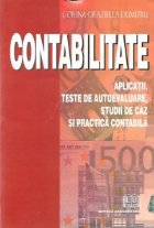 Contabilitate Aplicatii teste autoevaluare studii