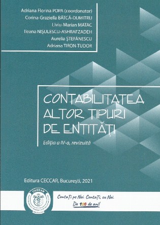 Contabilitatea altor tipuri de entitati. Editia a IV-a, revizuita