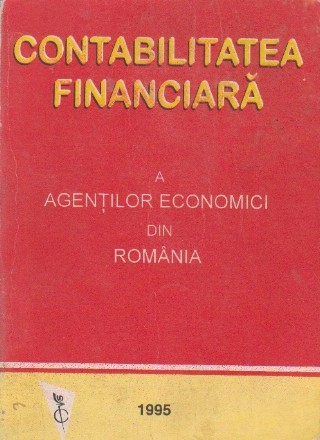 Contabilitatea financiara a agentilor economici din Romania