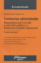 Contencios administrativ.Raspunderea patrimoniala a autoritatii publice si a functionarului public responsabil