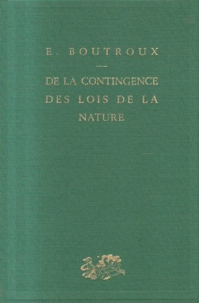 De la contingence des Lois de la nature