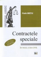 Contractele speciale Noul Cod Civil