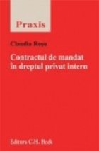 Contractul de mandat in dreptul privat intern