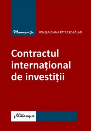 Contractul internaţional de investiţii