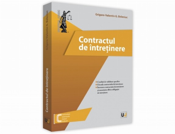 Contractul de intretinere. Conditii de validare specifice. Efectele contractului de intretinere. Incetarea contractului de intretinere si executarea silita a obligatiei de intretinere