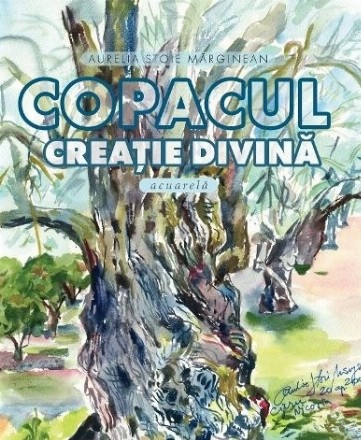 Copacul creaţie divină : acuarelă