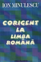 Corigent limba romana