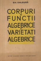 Corpuri de functii algebrice si varietati algebrice