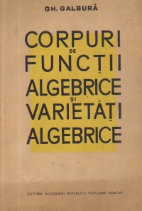 Corpuri de functii algebrice si varietati algebrice