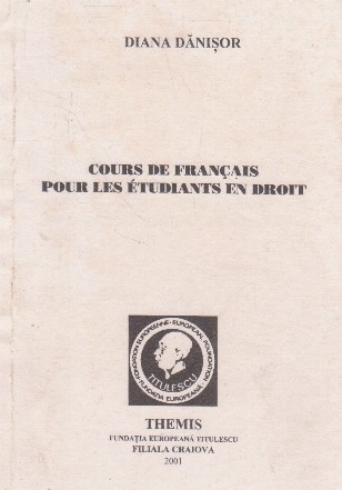 Cours de francais pour les etudiants en droit