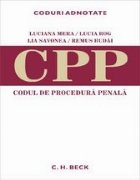 CPP Codul Procedura Penala