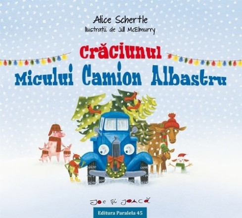 CRĂCIUNUL MICULUI CAMION ALBASTRU