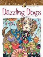 Creative Haven Dazzling Dogs Coloring