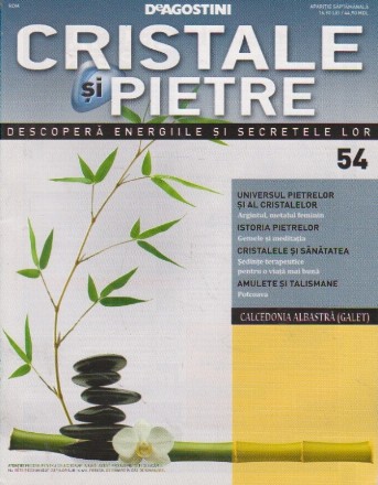 Cristale si pietre, nr. 54