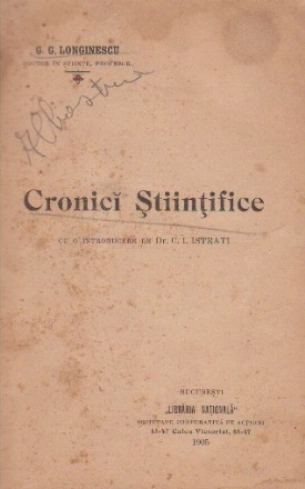 Cronici Stiintifice