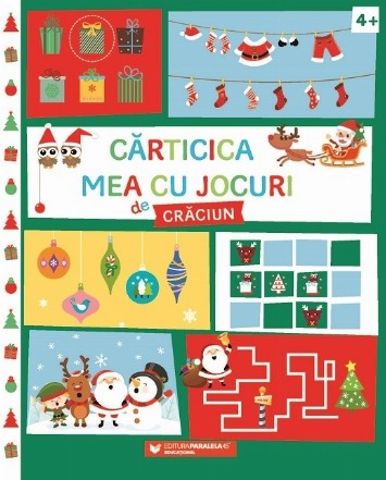 Cărticica mea cu jocuri de Crăciun (4+)