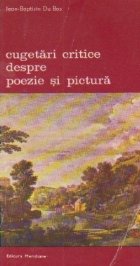 Cugetari critice despre poezie si pictura