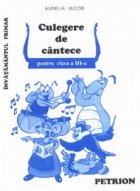 Culegere cantece (clasa III